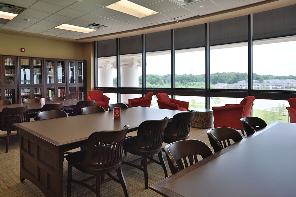 Archives Reading Room on Third Floor