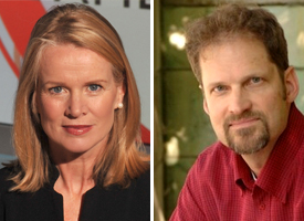 Katty Kay (left) and Stephen Prothero (right) will be the keynote speakers for this year's Union Forum luncheons.