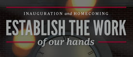 Union will celebrate Homecoming and the inauguration of President Samuel W. "Dub" Oliver Nov. 7-8.