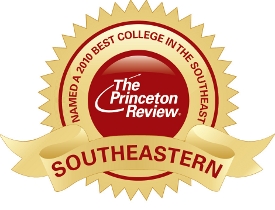 Union has been named one of the Best Southeastern Colleges by The Princeton Review.