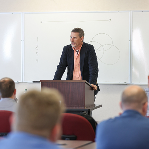 Brad Hambrick, the pastor of counseling at The Summit Church in Durham, N.C., and assistant professor of biblical counseling at Southeastern Baptist Theological Seminary.