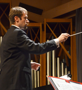 Dan Musselman composed a song cycle that will soon be featured at Carnegie Hall. (Photo by Victoria Stargel)