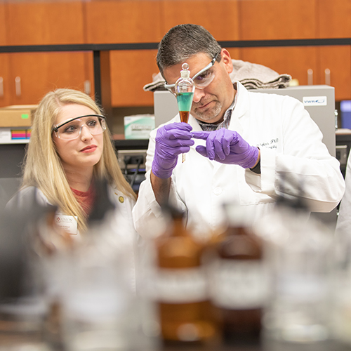 The Union University College of Pharmacy’s class of 2019 received a 100 percent pass rate for first-time attempts on the NAPLEX. (Photo by Kristi Woody)