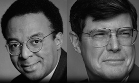 Clarence Page (left) will visit Union March 8, while Morton Kondracke (right) will be on campus April 4.