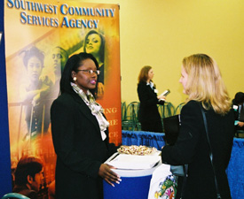 Students got a prime opportunity to meet with potential employers at the Job Market which was held on Union's campus this year.