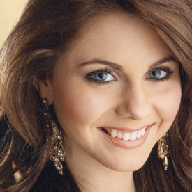 Union senior Ellen Carrington is Miss Tennessee 2008.