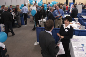Union students will have the opportunity to meet with representatives from more than 50 companies at this year's career fair.