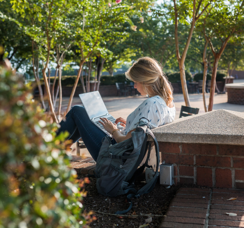 The Lifeshape Scholarship will provide financial aid to Union University students in the humanities and social sciences field. (Photo by Kristi Woody)