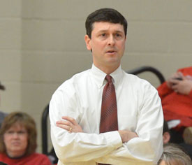 Mark Campbell was named the Tennessee Sports Writers Association Coach of the Year. (Photo by Morris Abernathy)
