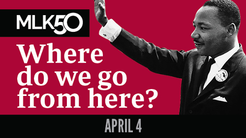 The April 4 event celebrating Martin Luther King Jr. is open to the public. 