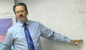 English professor John Netland recently received an award for an article he wrote about Japanese novelist Shusaku Endo. (Photo by Morris Abernathy)