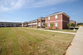 Union will dedicate 14 new student housing buildings at a ceremony Sept. 12. (Photo by Morris Abernathy)