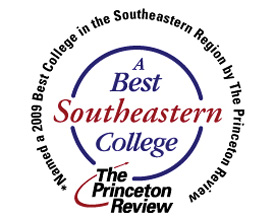 Union was named one of the Best Southeastern Colleges by The Princeton Review.