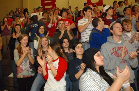 Bulldog fans cheer on their team. - Photo by Morris Abernathy