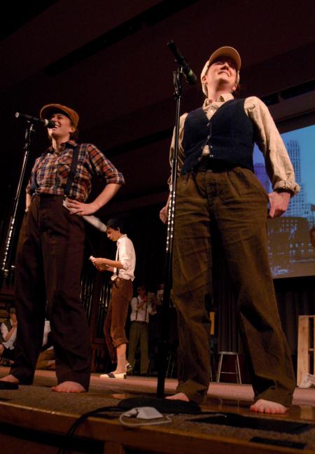 The Headliners perform in the SAC Variety Show. - Photo by Angela Abbamonte