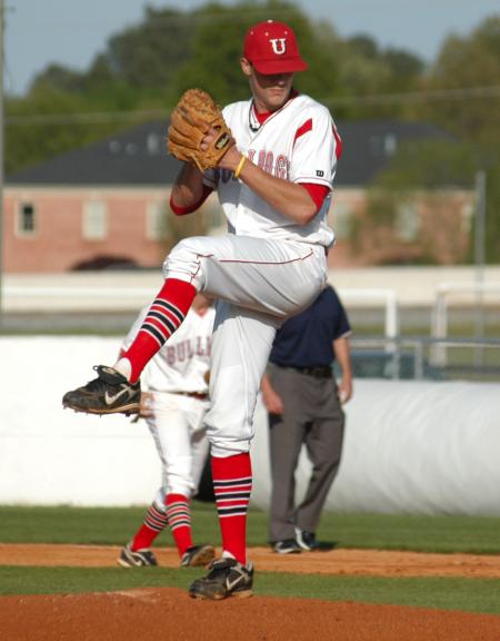 Carl Harken delivers a pitch to the plate. - Photo by Steven Aldridge