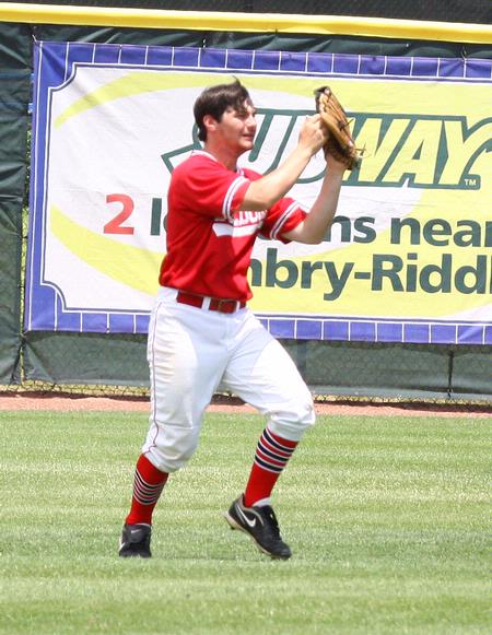 Clint Barnes. 2009 NAIA Baseball National Tournament Opening Round. - Photo by Uncredited
