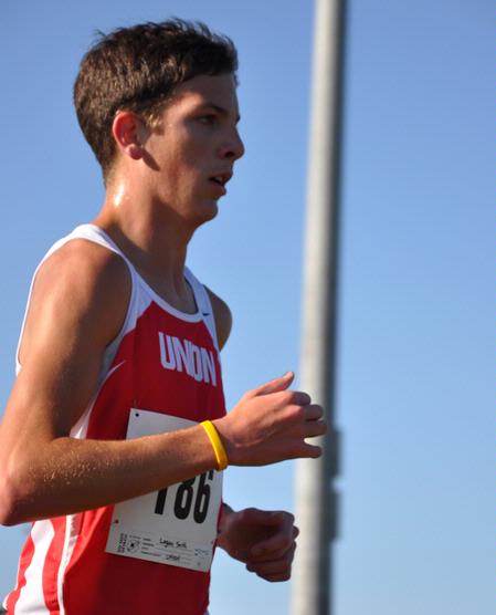 Logan Smith, Union Cross Country Invitational. - Photo by Uncredited