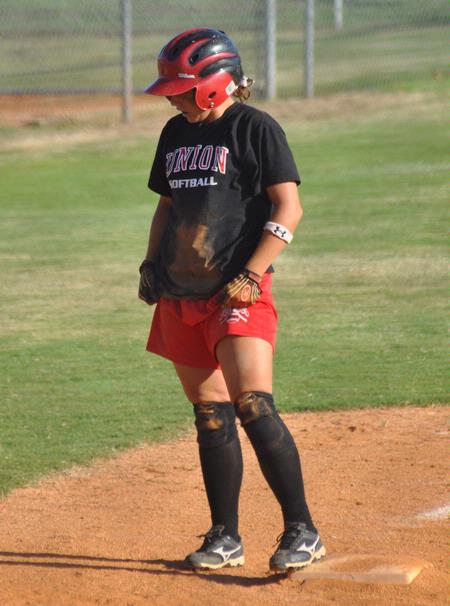 Brittany Burkett, fall scrimmage game. - Photo by Steven Aldridge