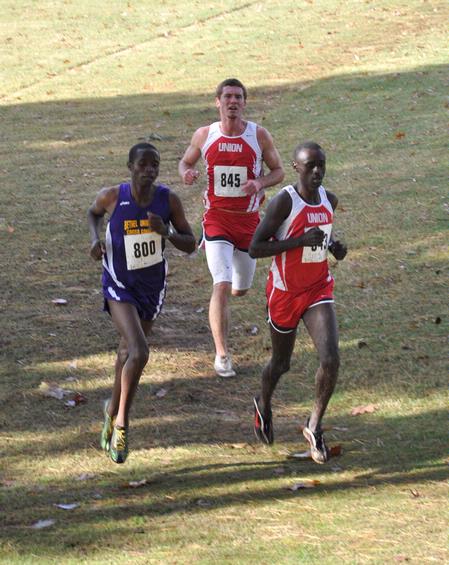Alex Bett (front) and Zach Covington. - Photo by Uncredited