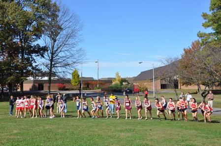 Union women's cross country posted their seventh straight conference title in the 2009 TranSouth Championships. - Photo by Uncredited