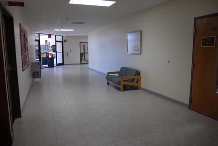 Blasingame Academic Complex hallway - Photo by Kristi McMurry Woody