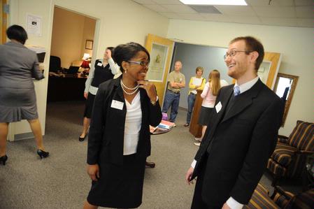 Career Service reception. Career services is located in the Penick Academic Complex. - Photo by Kristi McMurry Woody
