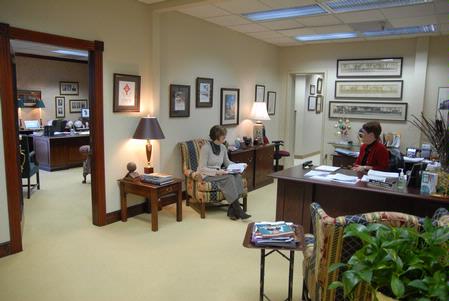 The office of the president is located in the Penick Academic Complex. - Photo by Kristi McMurry Woody