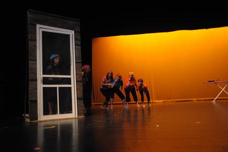 The ladies of Kappa Delta perform a skit about Snow White and the Seven Dwarfs for the 2010 SAC Variety Show. - Photo by Morris Abernathy