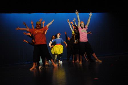The women of Kappa Delta perform Snow White and the Seven Dwarfs for Variety Show 2010.  - Photo by Morris Abernathy