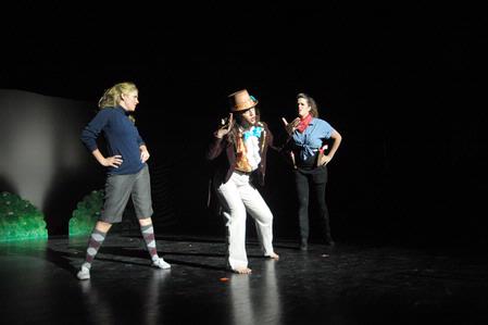 The women of Chi Omega perform Willy Wonka and the Chocolate Factory for Variety Show 2010. - Photo by Morris Abernathy