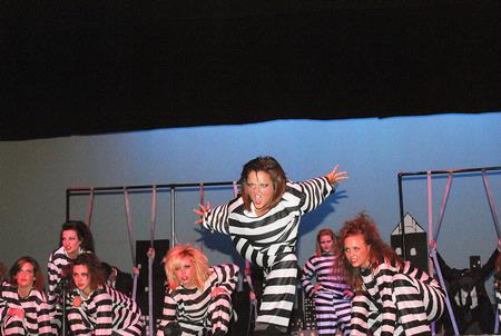 The women of Zeta Tau Alpha perform their version of "Catch Me if You Can" in Variety Show 2010. - Photo by Abigail Harris