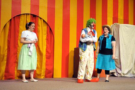 Children's Show: Circus in the Wind, Presented by the theatre program.  - Photo by Morris Abernathy