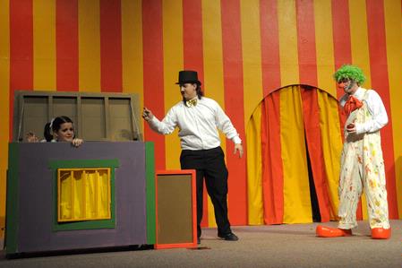 Children's Show: Circus in the Wind, Presented by the theatre program.  - Photo by Morris Abernathy