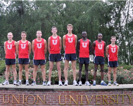 2010 Union University Men's Cross Country team. - Photo by Steven Aldridge