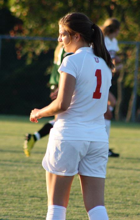 Grace Boto scans the field during the Lady Bulldogs match up against Delta State, which ended in victory with a score of 1-0.

 - Photo by Ebbie Davis