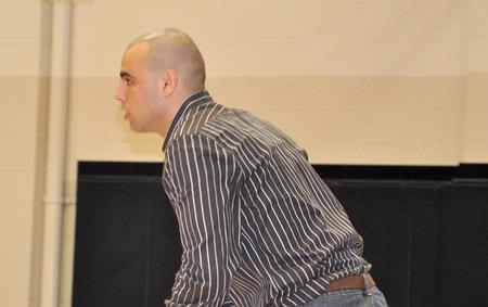 Assistant Coach Ariel Apolinario - Photo by Steven Aldridge