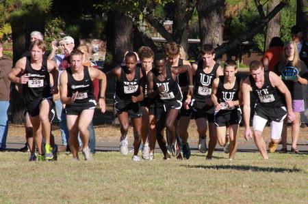 Men's Cross Country team - Photo by Meagan Comeaux