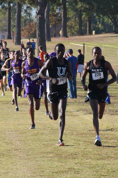 Alex Bett (left), Edwin Kurgat. - Photo by Meagan Comeaux
