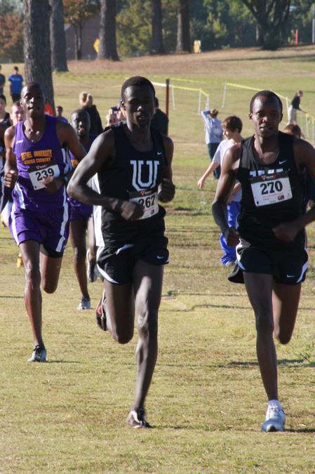 Alex Bett (left), Edwin Kurgat. - Photo by Meagan Comeaux