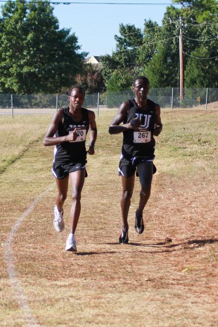 Edwin Kurgat (left), Alex Bett. - Photo by Meagan Comeaux