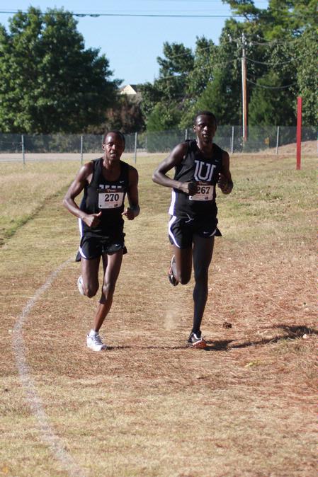 Edwin Kurgat (left), Alex Bett. - Photo by Meagan Comeaux