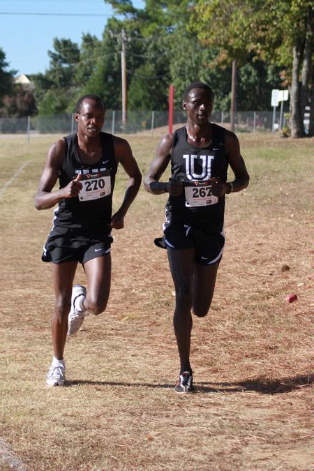 Edwin Kurgat (left), Alex Bett. - Photo by Meagan Comeaux