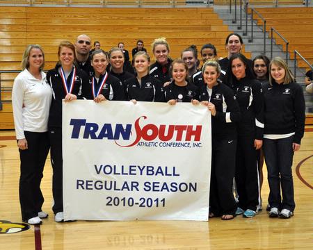 Union claims their fourth TranSouth Conference Regular Season Title in 2010.  - Photo by Steven Aldridge