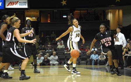 The Lady Bulldogs take on the Lady Commodores in an exhibition game held at Vanderbilt.  - Photo by Morris Abernathy