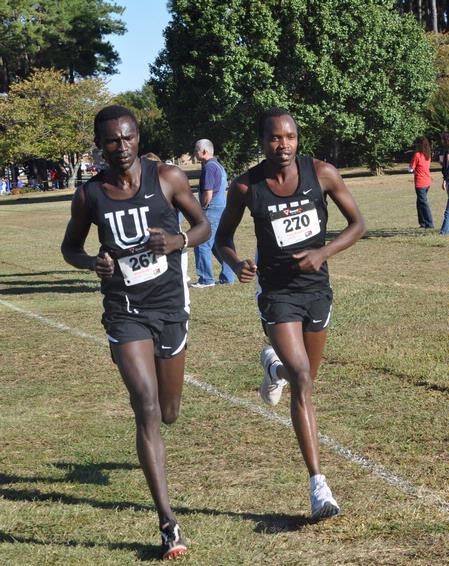 Alex Bett, Edwin Kurgat. - Photo by Steven Aldridge