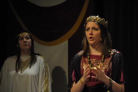 Union University’s music department presents “Dido and Aeneas,” a 17th century opera by Henry Purcell.
The opera was performed in English by students of the music department and Proclamation, as well as the instrumental music ensemble Music City Baroque. - Photo by Morris Abernathy