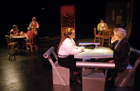 The Union University Players present <i>You Have To Serve Somebody</i>. - Photo by Jim Veneman