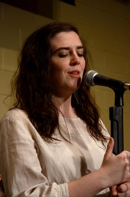 Union students gather in the Bowld Student Commons for the annual Abraham's Altar event. Students get together every year mid-semester to focus their attention back on Christ. This student led revival attracted many people at their first session this year, March 31. Courtney Moore, senior music major, lead worship.  - Photo by Ebbie Davis