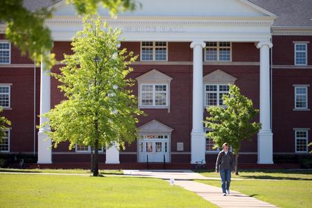 White Hall on a sunny Spring day.  - Photo by Kristi McMurry Woody